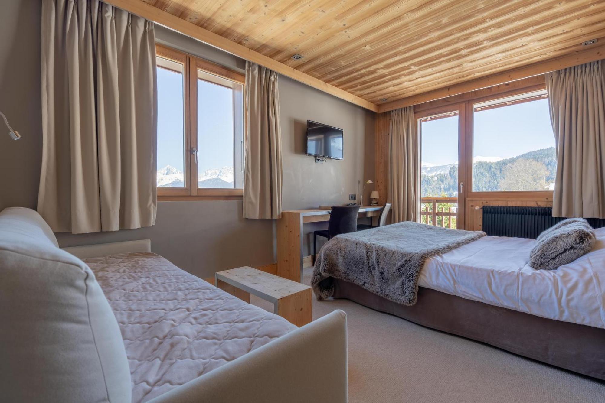 Chalet Les Rhodos Cordon Exteriér fotografie