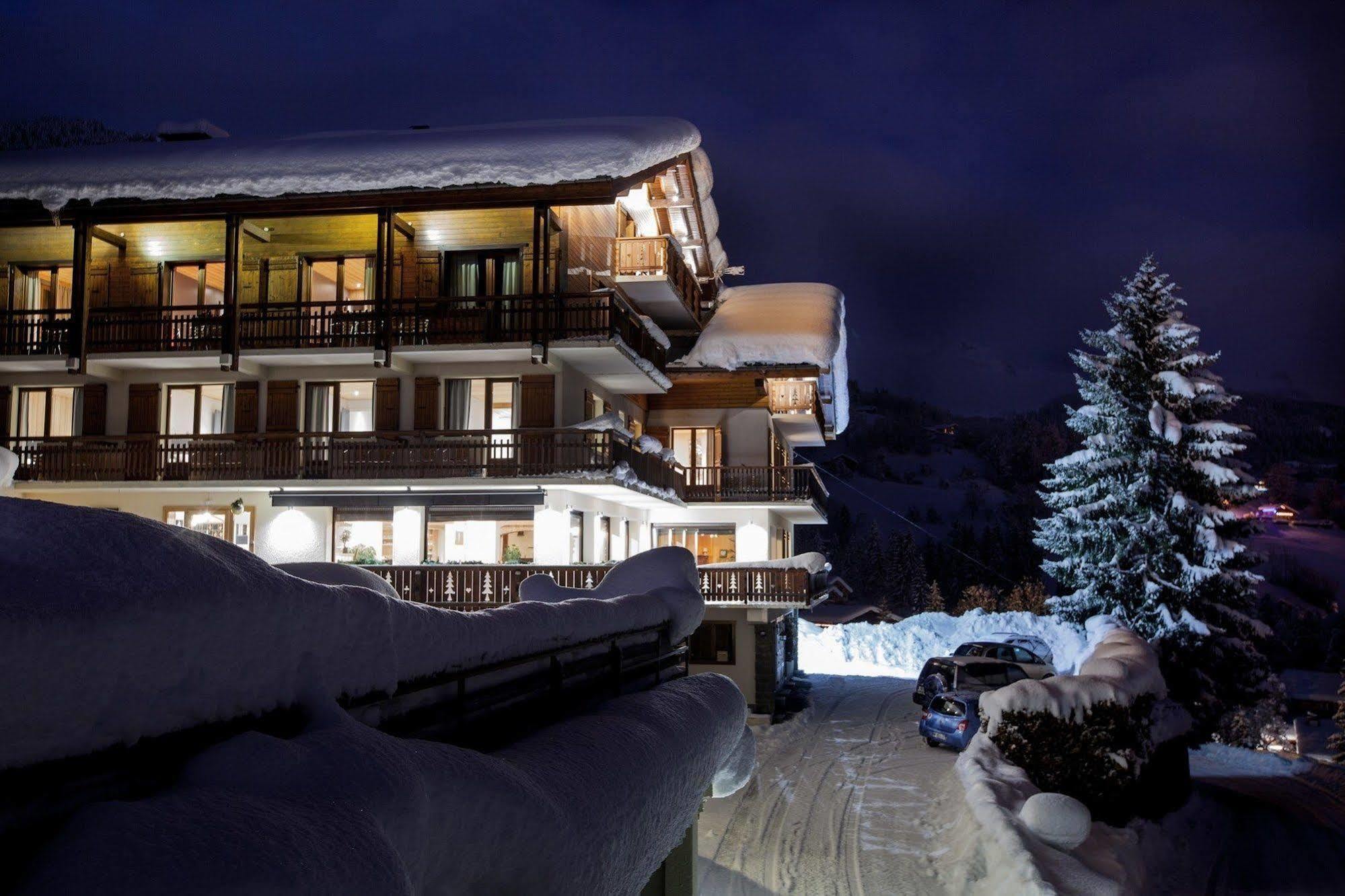 Chalet Les Rhodos Cordon Exteriér fotografie